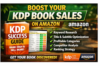 optimize your kdp book title subtitle and keywords for amazon ranking