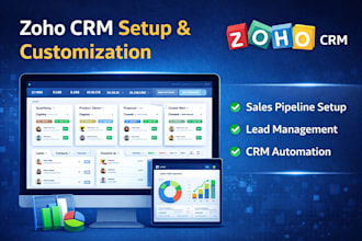 setup and customize zoho CRM for your business