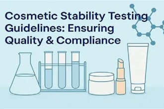provide cosmetic product safety, stability testing, and ingredient analysis