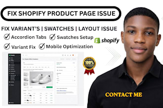 fix shopify variant issues, swatches and product page bugs