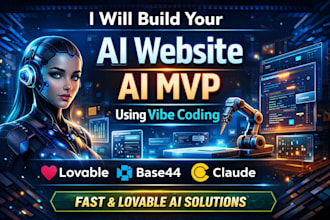build ai website, ai mvp with vibe coding using glide, claude code, lovable