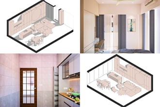 do architectural 3d rendering, interior exterior render lumion vray twinmotion