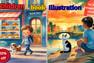 illustrate children book illustration