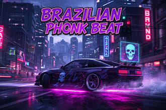 produce viral brazilian phonk beat, drift phonk, baile phonk, funk