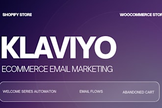 set up klaviyo SMS email flows, welcome series automation, abandoned cart