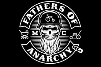 design custom mc kutte logo for motorcycle club and biker apparel