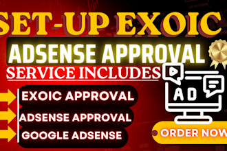 get google adsense approval, ezoic approval and optimize ads placement