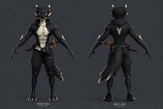 create a custom vrchat avatar with toggles and dps