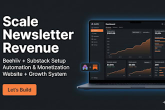 setup beehiiv newsletter automation, substack newsletter, beehiiv website