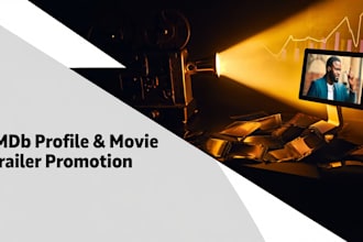 promote your imdb profile, movie trailer and boost imdb starmeter rank