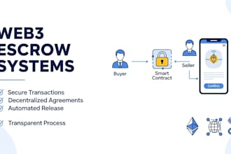 be your blockchain developer for smart contracts and web3 dapps