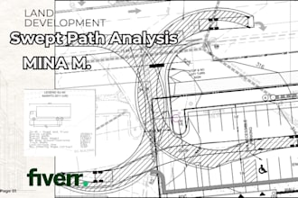 create vehicle swept path analysis for your site plans