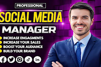 be your social media manager,content creator, instagram marketing ,insta reels