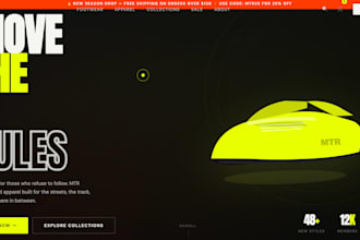 developpe your front end and customise it