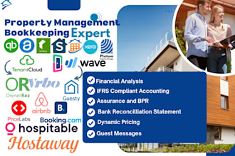 do property management bookkeeping for rental and real estate businesses airbnb