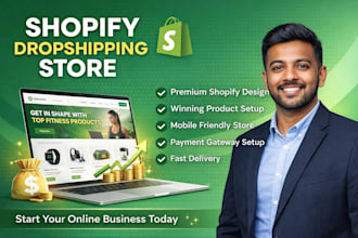 build a professional shopify store for fashion, pet, electronics and more
