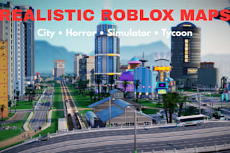 design realistic city horror simulator tycoon maps scripting in roblox studio
