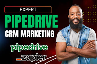 be pipedrive consultant, email automation, zapier n8n integration, ai chatbot