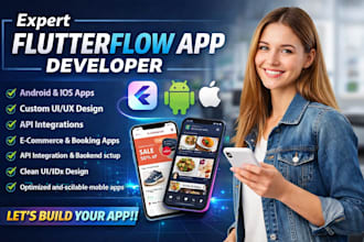 be your expert flutterflow mobile app developer flutterflow app development