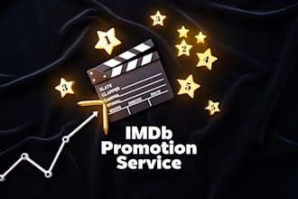 promote your imdb profile, movie trailer and boost starmeter rank