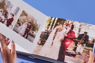 design wedding albums, travel books, memory and event photo books