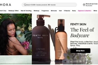 redesign beauty skincare website beauty salon website luxury skincare website