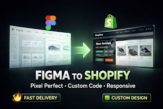 convert figma to shopify theme with liquid coding