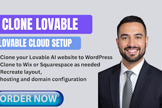 clone lovable ai website to wordpress, wix, or squarespace