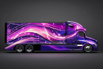 create professional car wrap , vehicle wrap