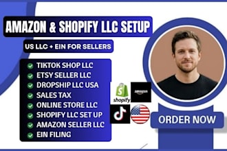 guide and register amazon and shopify llc with ein in wyoming or delaware