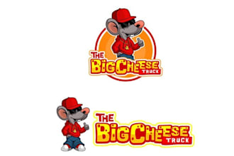 design professional food truck logo and let the cheese flow