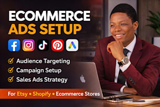 do facebook instagram pinterest and google ads for etsy ecommerce store sales