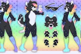 create furry reference sheet nsfw furry ref sheet oc anthro character ref sheet