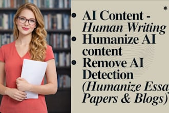 humanize, edit and rewrite ai text to make it natural and undetectable