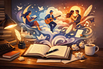 illustrate stories and poems for literary magazines and book publications