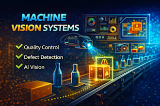 develop machine vision systems for production lines
