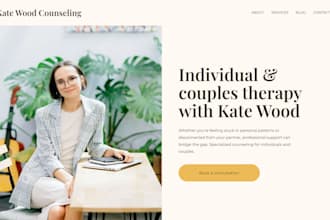 design your therapy website