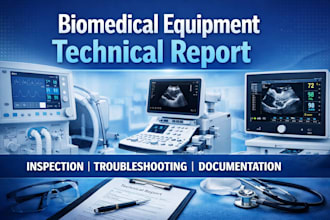 do biomedical equipment technical report writing