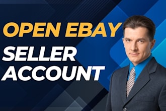 open verified ebay seller account, ebay account creation ebay store design