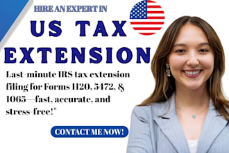 prepare us tax filing 1040 1120 us tax return preparation efile corporation file