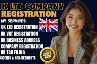 register UK ltd company UK ecommerce registration business address tax filing