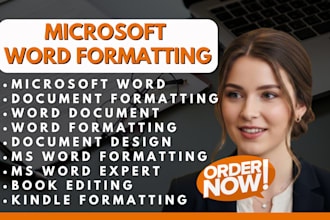 format microsoft word document, kindle formatting, google docs ms word expert