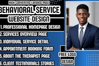 behavioral services website therapy website mental health website aba clinic