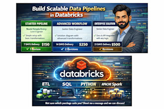 build scalable data pipelines in databricks