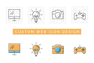 create unique and modern custom icons