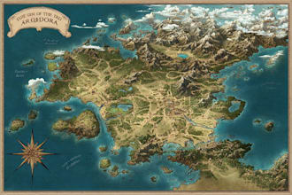 create high quality bespoke fantasy maps