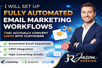set up fully automated email marketing workflows