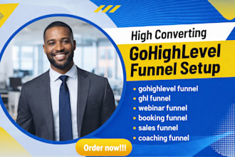 build gohighlevel webinar sales funnel for coaches ghl agency sales funnel saas