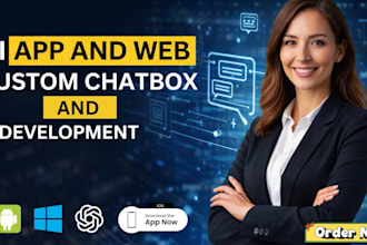 create ai chat box ai mobile app development ai website ai saas as ai developer