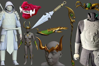 model 3d cosplay 3d armor model 3d helmet sculpt 3d mask cosplay helmet design
